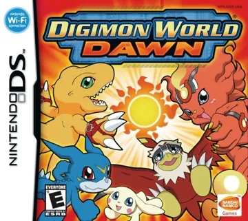 Digimon World - Dawn (USA) box cover front